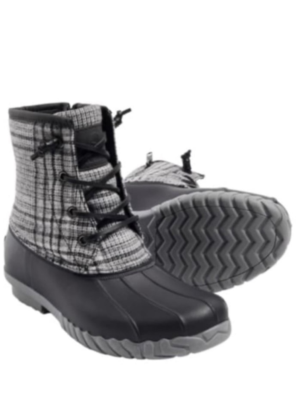 Aleader Women Winter Snow Boots Waterproof Lined Insulated with Zipper Duck Boot